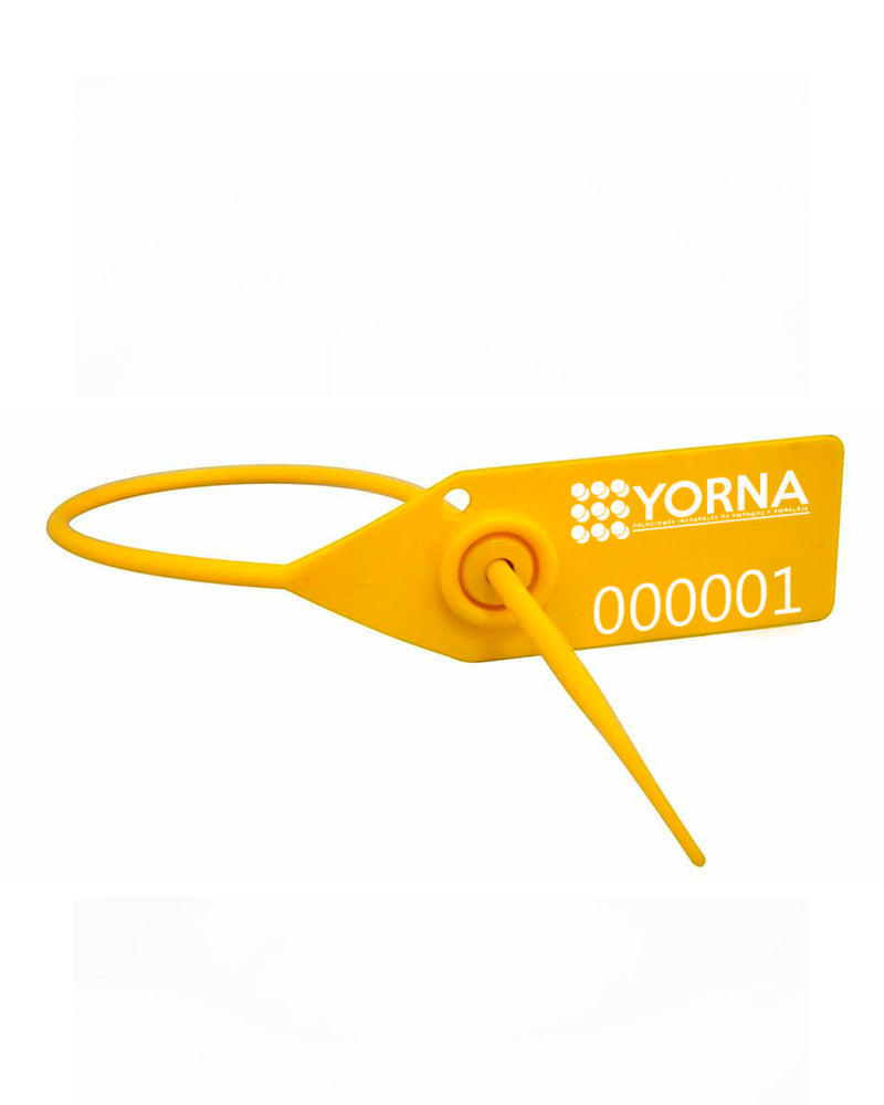 Sello SNAKE Amarillo 30cm *Precio por 100 pzs