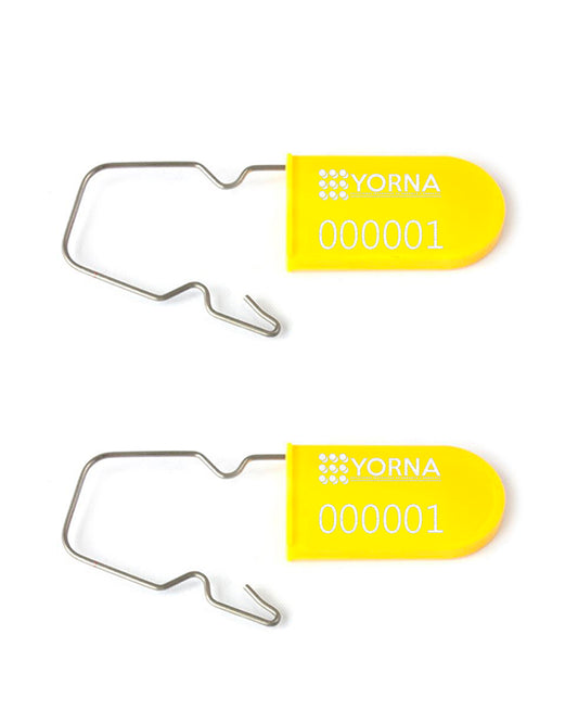 Sello PADLOCK Amarillo *Precio por 100 pzs